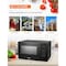 Commercial Chef 1.3 cu ft. 1000 - Watt Countertop Microwave Oven CHM13MB6 - alternate 7